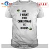 [SALE] All i want for Christmas is a new president ugly T-Shirt