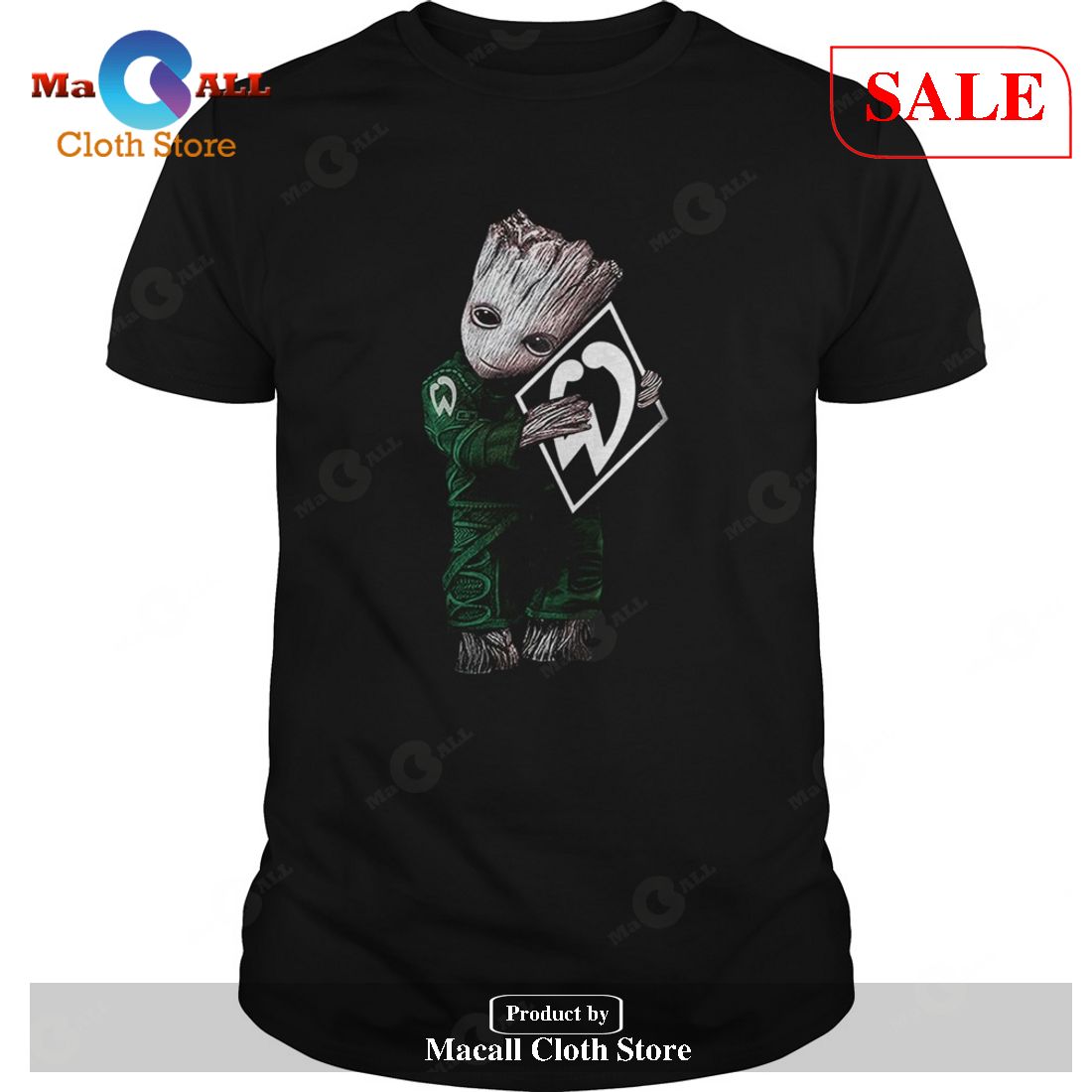 [SALE] Baby Groot hug Werder Bremen T-Shirt