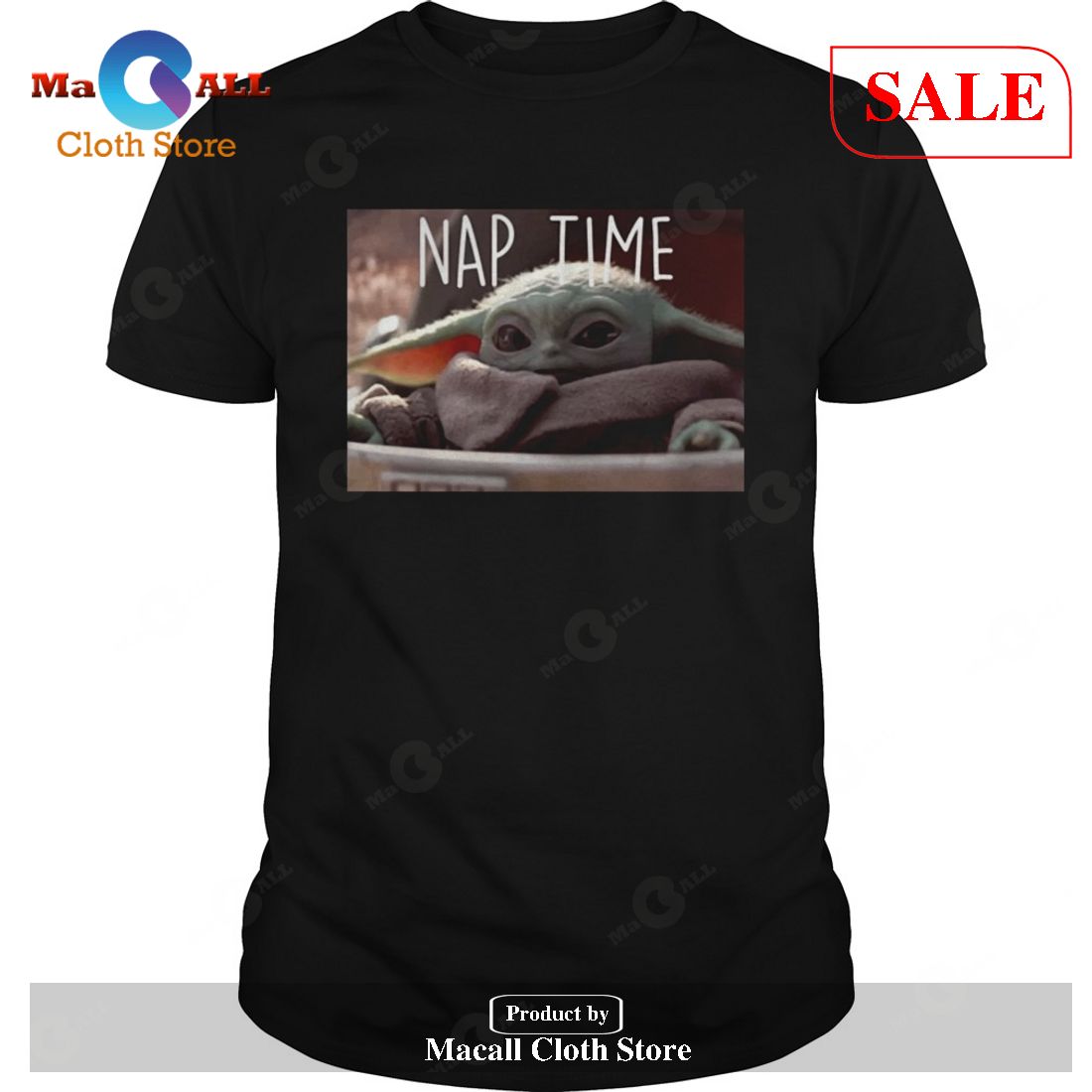 [SALE] Baby Yoda Mandalorian The Child Nap Time 2020 T-Shirt