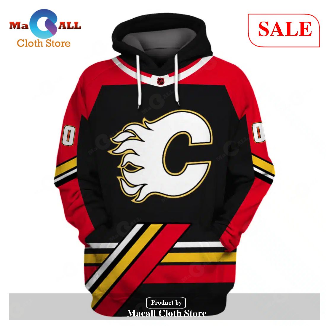 Calgary Flames Reverse Retro Kits 2022 Personalized Hoodie