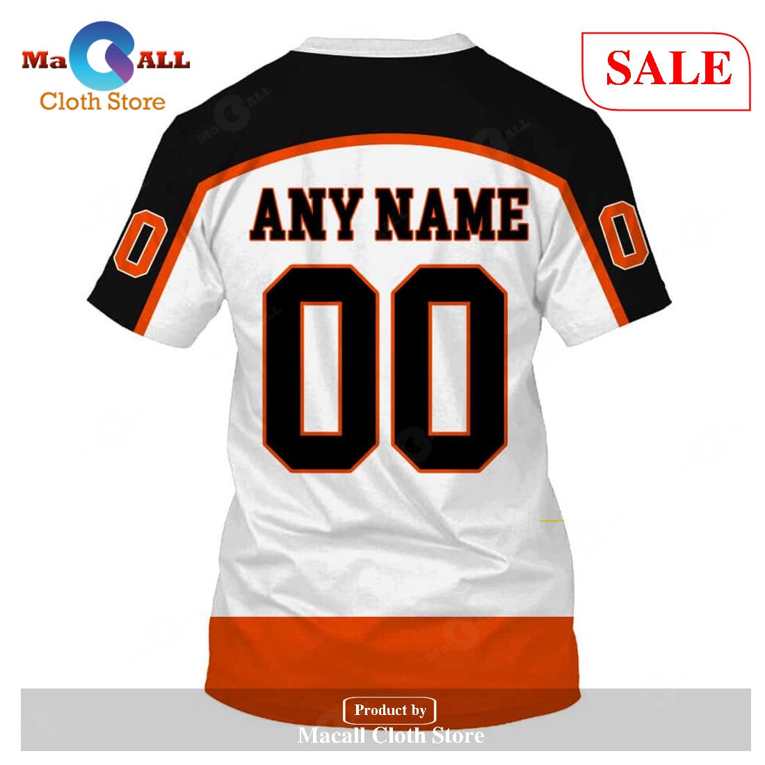 NHL Philadelphia Flyers Reverse Retro Personalized Hoodie