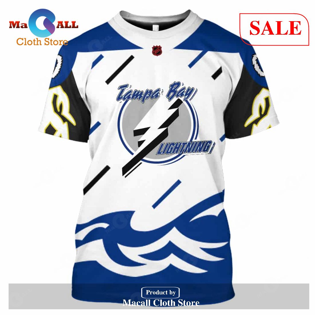 SALE] Personalized Name And Number NHL Reverse Retro Jerseys Tampa Bay  Lightning Hoodie Sweatshirt 3D - Macall Cloth Store - Destination for  fashionistas