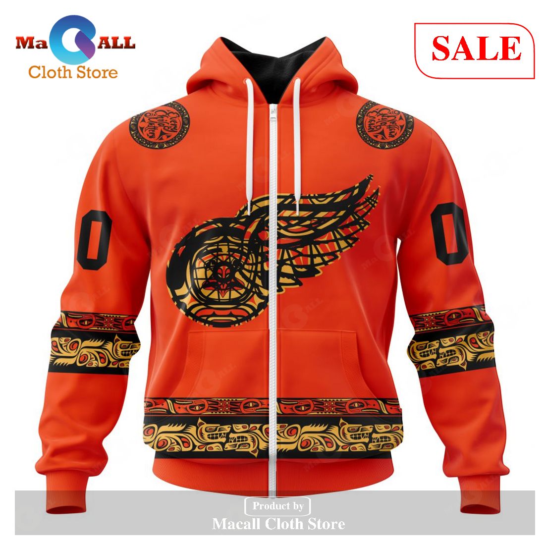 [SALE] Personalized NHL Detroit Red Wings – Specialized National Day For Truth And Reconciliation Hoodie Sweatshirt 3D