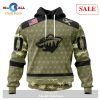 [SALE] Personalized NHL Los Angeles Kings Special Camo Military Appreciation Hoodie Sweatshirt 3D LIMITED EDITION