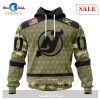 [SALE] Personalized NHL Nashville Predators Special Camo Military Appreciation Hoodie Sweatshirt 3D LIMITED EDITION