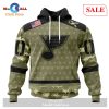 [SALE] Personalized NHL Seattle Kraken Special Camo Military Appreciation Hoodie Sweatshirt 3D LIMITED EDITION