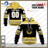 [SALE] Personalized WHA Retro Chicago Cougars Yellow 1972 Hoodie Sweatshirt 3D LIMITED EDITION