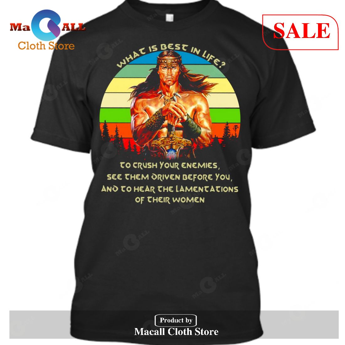 [SALE] Conan the Barbarian Unisex T-Shirt
