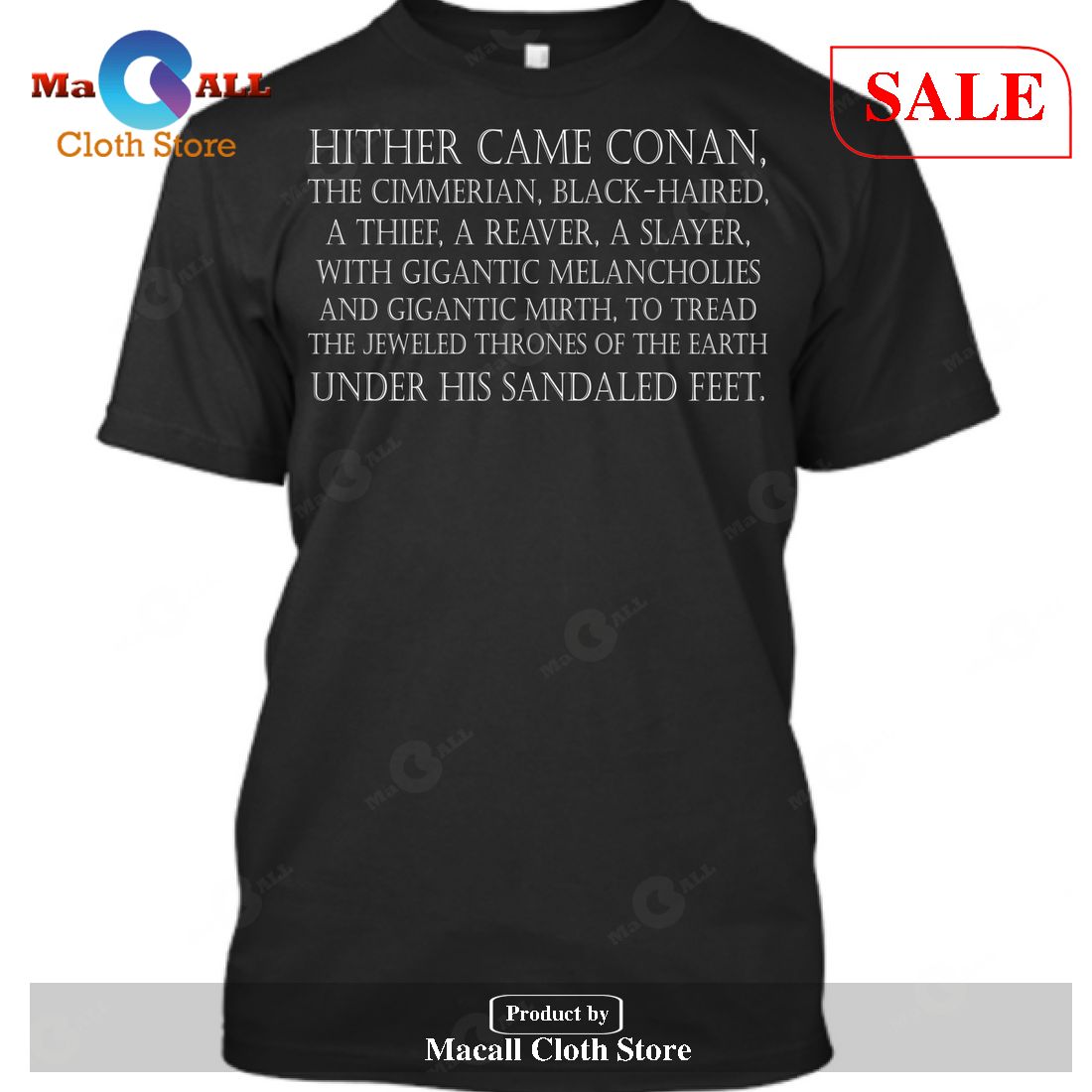 [SALE] Conan the Barbarian Unisex T-Shirt