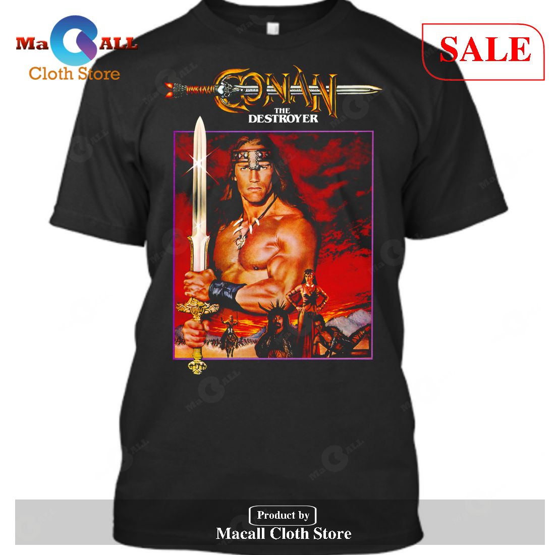 [SALE] Conan The Destroyer Unisex T-Shirt
