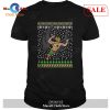 [SALE] He protects he attacks he also takes naps ugly christmas Baby Yoda T-Shirt