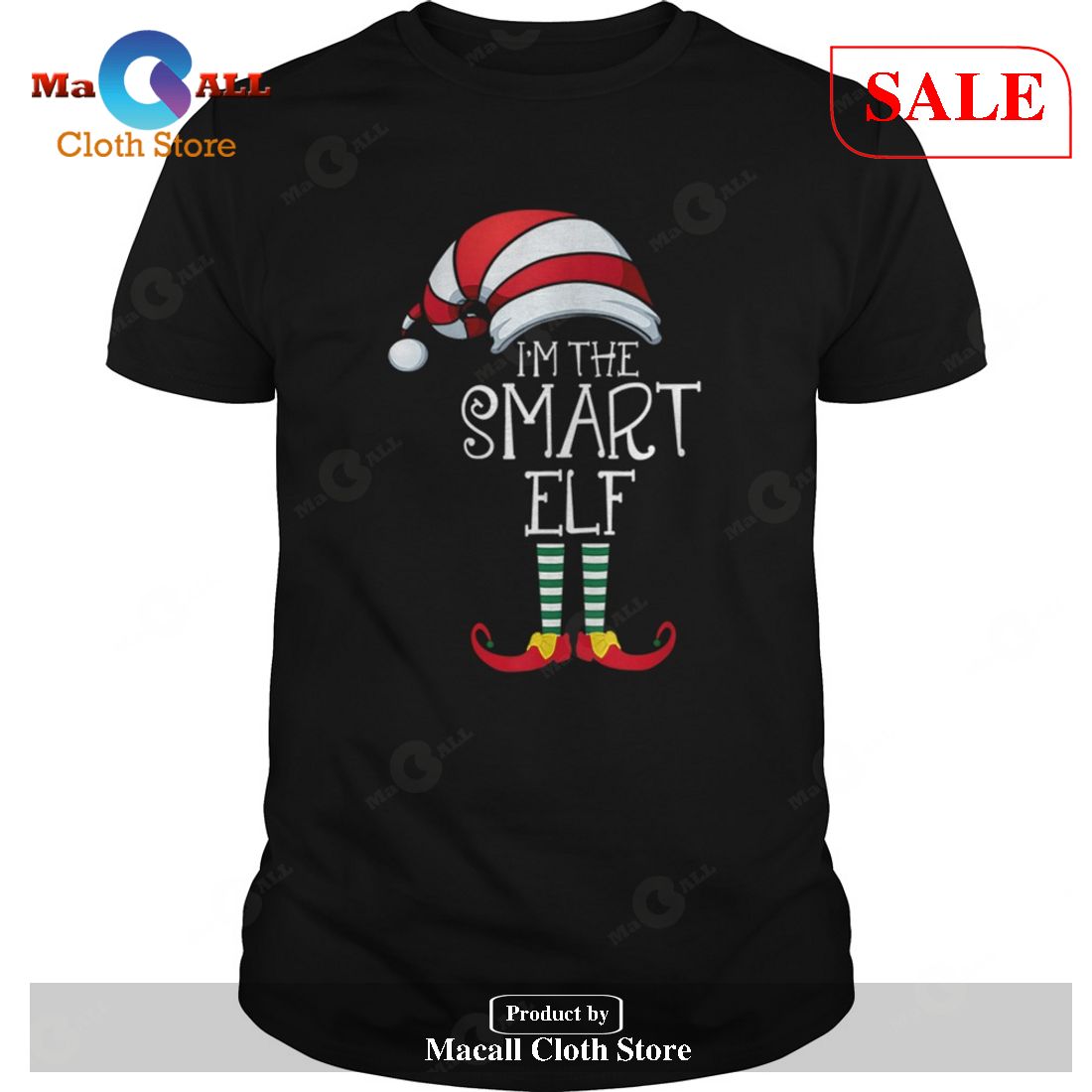 [SALE] Im The Smart Elf Family Matching Christmas T-Shirt