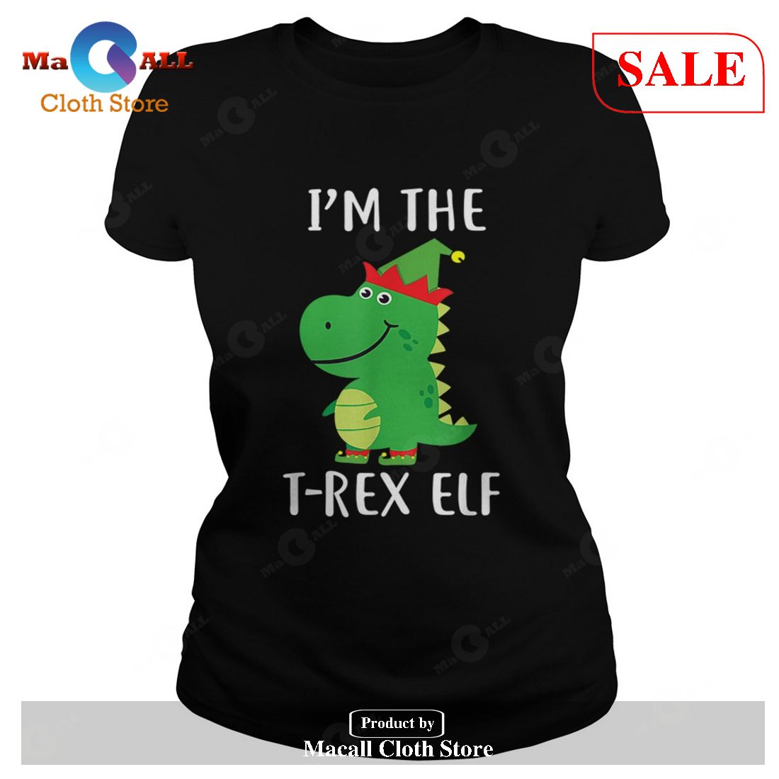 [SALE] Im The T Rex Elf Matching Family Group Christmas Cute T-Shirt