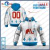 [SALE] Personalized WHA Retro Nordiques Blue 1976 Hoodie Sweatshirt 3D LIMITED EDITION