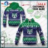 [SALE] Personalize Name Christmas NRL North Queensland Cowboys Hoodie Sweatshirt 3D LIMITED EDITION