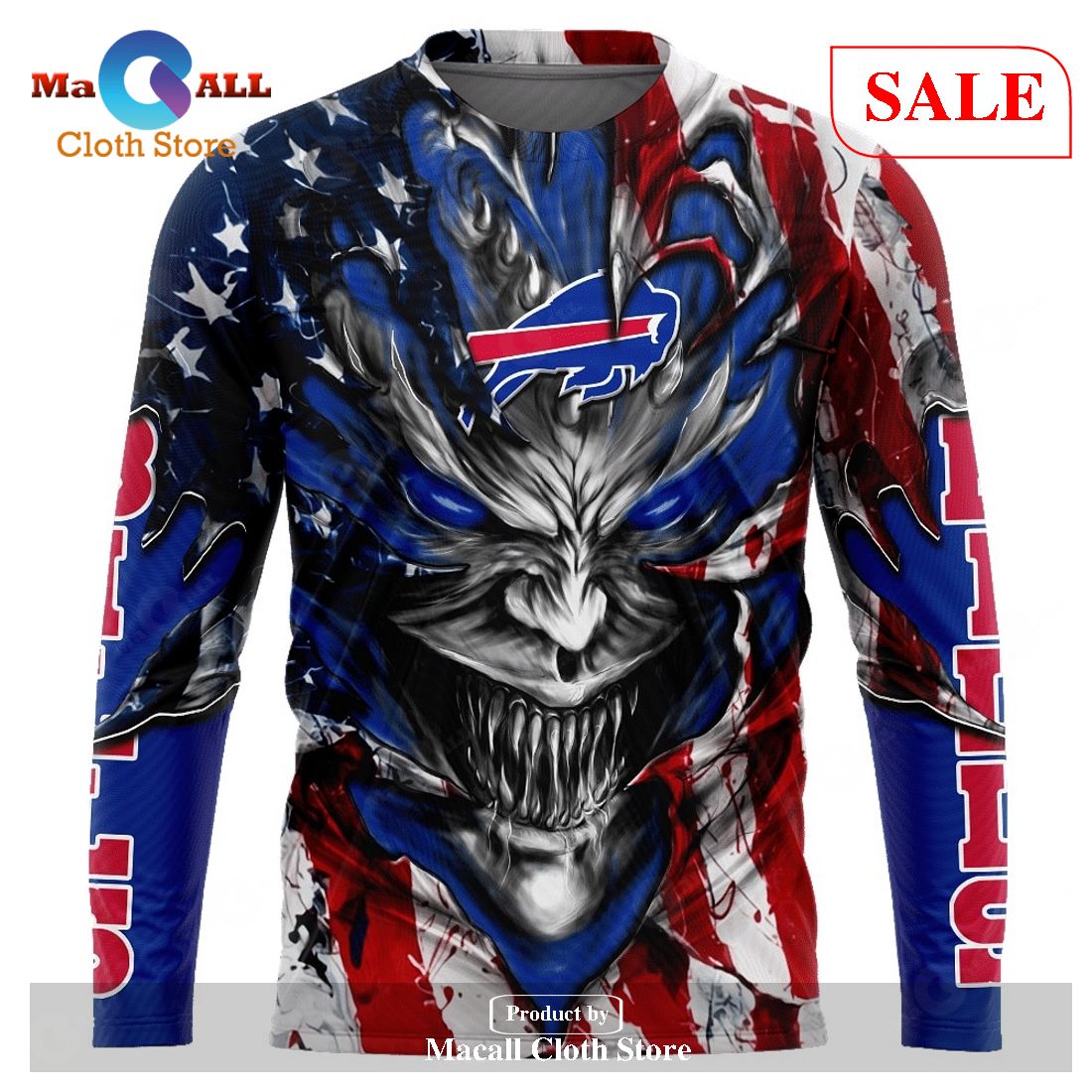 Buffalo Bills Fans Zombie Halloween Gift Hoodie Zip Hoodie - Freedomdesign