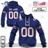 [SALE] Personalized NFL Buffalo Bills Demon Face American Flag Hoodie Sweatshirt 3D LIMITED EDITION