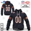 [SALE] Personalized NFL Chicago Bears Demon Face American Flag Hoodie Sweatshirt 3D LIMITED EDITION