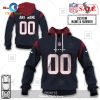 [SALE] Personalized NFL Houston Texans Demon Face American Flag Hoodie Sweatshirt 3D LIMITED EDITION
