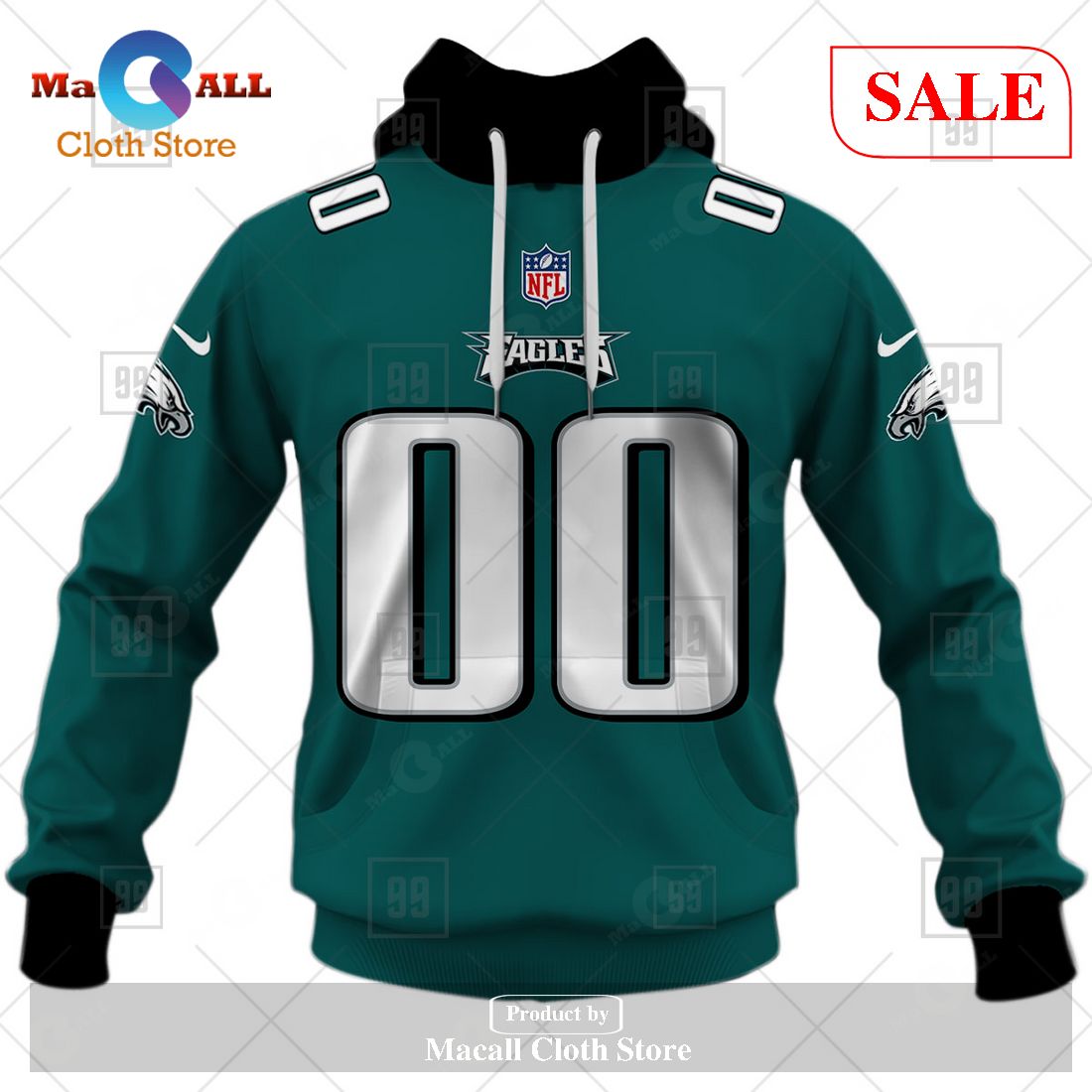 BEST NFL Philadelphia Eagles Salute To Service - Honor Veterans And Their  Families 3D Hoodie