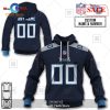 [SALE] Personalized NFL Tennessee Titans Demon Face American Flag Hoodie Sweatshirt 3D LIMITED EDITION