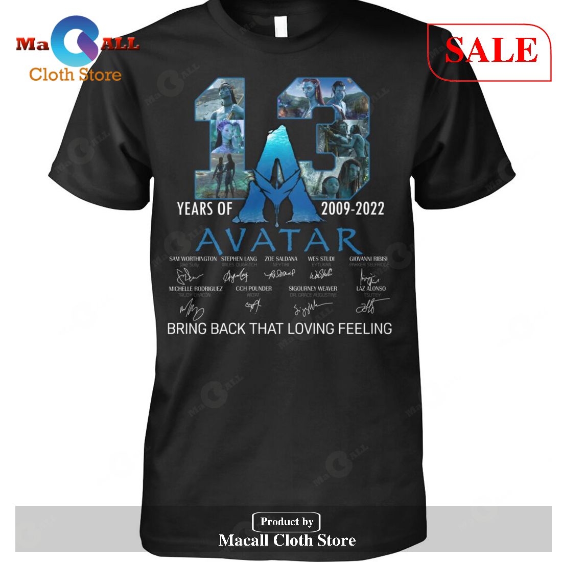 [SALE] 13 Years Of Avatar Signatures – Bring Back That Loving Feeling Unisex T-Shirt