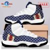 Gucci Brown Tiger Air Jordan 11 Sneakers Shoes Hot 2022 Gifts For Men Women