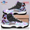 [SALE] Gucci White Blue Air Jordan 11 Sneakers Shoes Hot 2022 Gifts For Men Women POD Design