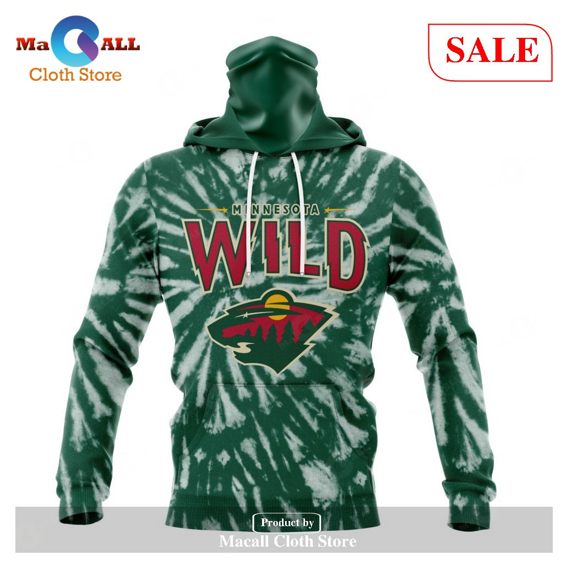 Custom Minnesota Wild Retro Vintage Tie Dye Sweatshirt NHL Hoodie 3D -  Bring Your Ideas, Thoughts And Imaginations Into Reality Today