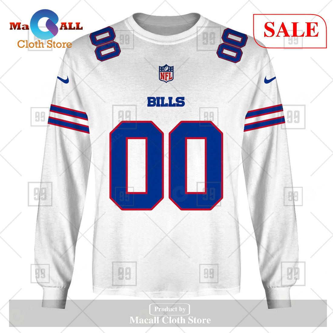 Personalized NFL Buffalo Bills Mix Jersey Special Design Hoodie Sweatshirt  3D - Macall Cloth Store - Destination for fashionistas