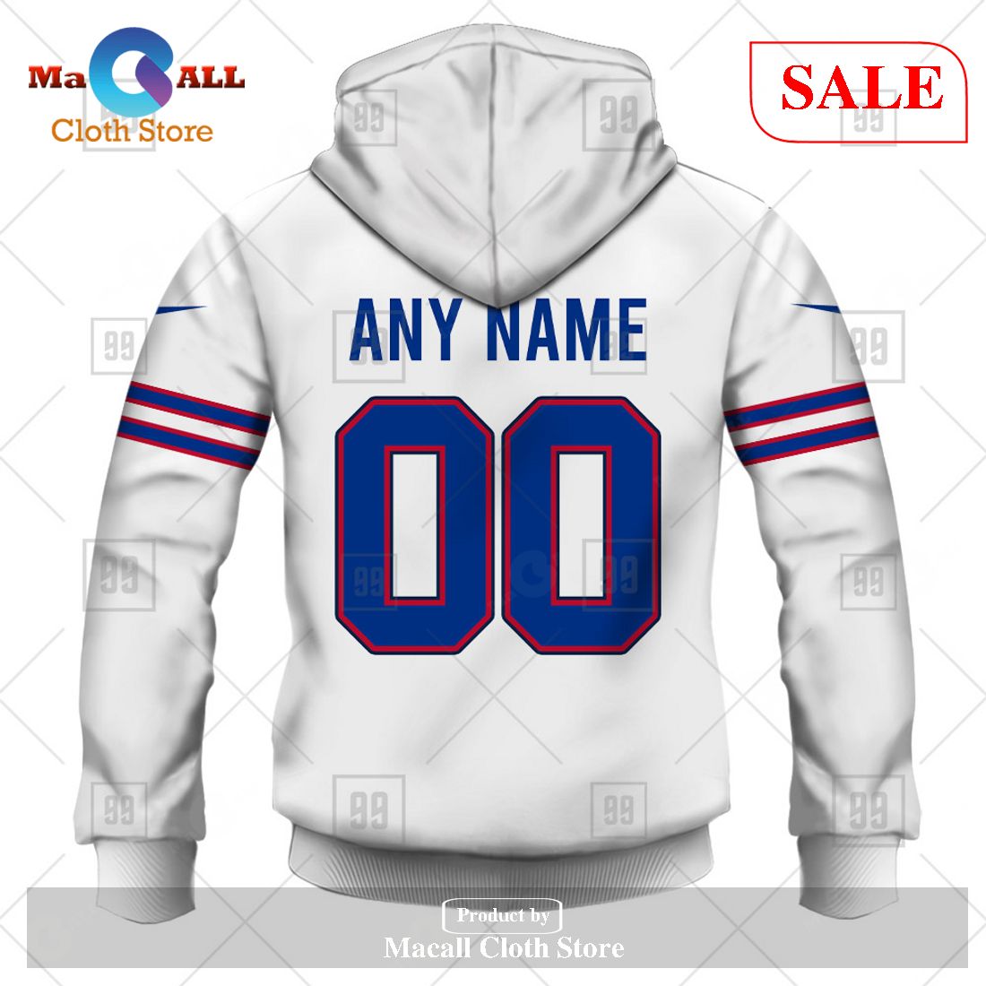 Personalized NFL Buffalo Bills Mix Jersey Special Design Hoodie Sweatshirt  3D - Macall Cloth Store - Destination for fashionistas