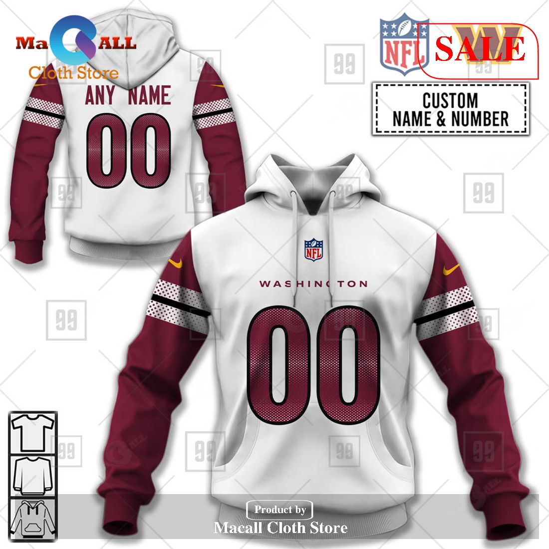 BEST NFL Washington Commanders Salute To Service - Honor Veterans And Their  Families 3D Hoodie