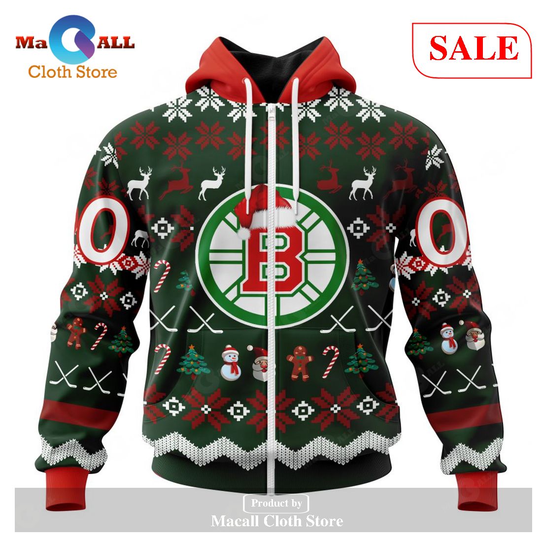 [SALE] Personalized NHL Boston Bruins Specialized Unisex Christmas Is Coming Hoodie Sweatshirt 3D LIMITED EDITION – 9C91
