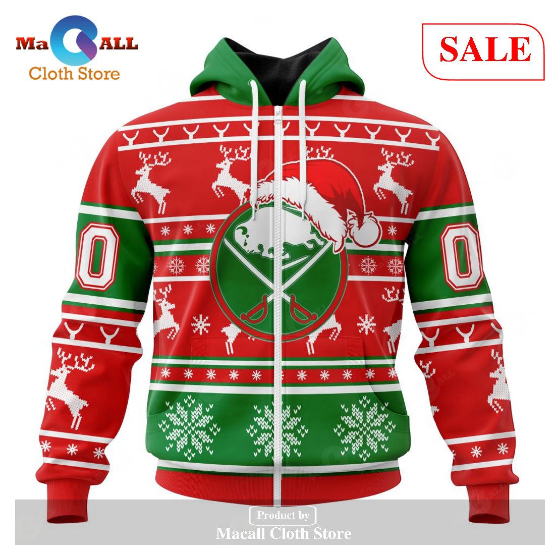 [SALE] Personalized NHL Buffalo Sabres – Specialized Unisex Christmas Is Coming Hoodie Sweatshirt 3D LIMITED EDITION – VD31