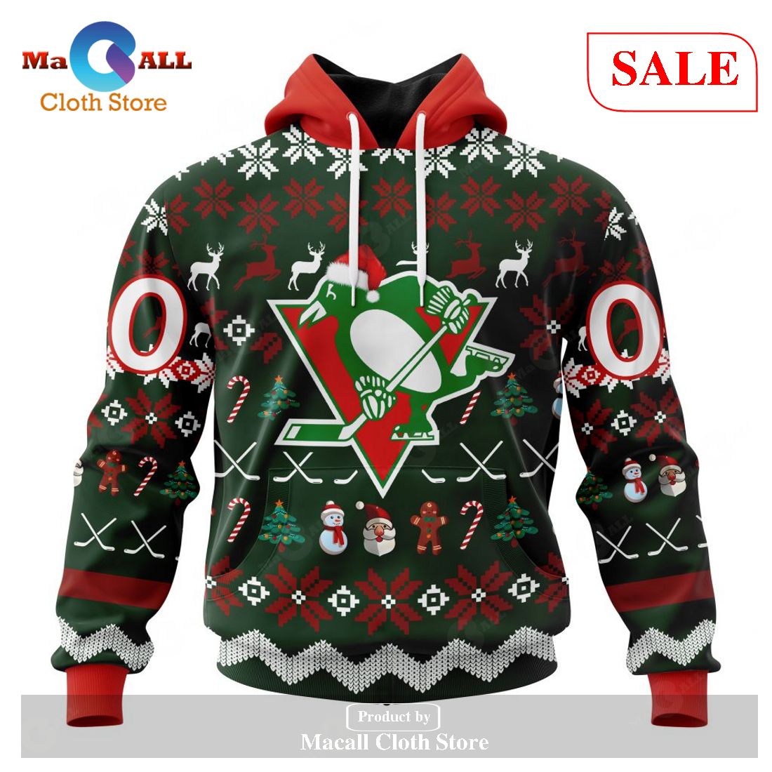 [SALE] Personalized NHL Pittsburgh Penguins – Specialized Unisex Christmas Is Coming Hoodie Sweatshirt 3D LIMITED EDITION – NN31