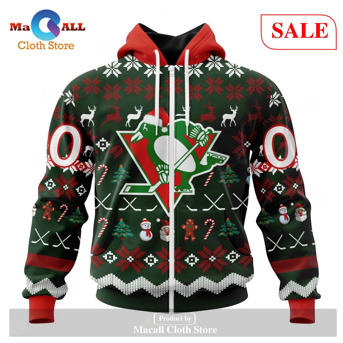 [SALE] Personalized NHL Pittsburgh Penguins – Specialized Unisex Christmas Is Coming Hoodie Sweatshirt 3D LIMITED EDITION – NN31