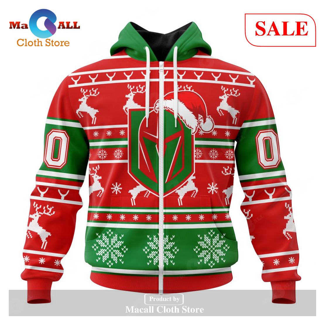 [SALE] Personalized NHL Vegas Golden Knights – Specialized Unisex Christmas Is Coming Hoodie Sweatshirt 3D LIMITED EDITION – LA81