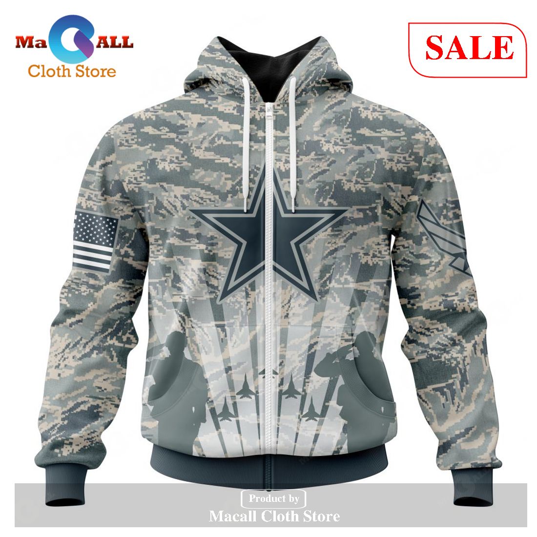 SALE] Personalized NFL Dallas Cowboys Honor US Air Force Veterans Hoodie  Sweatshirt 3D LIMITED EDITION - Macall Cloth Store - Destination for  fashionistas