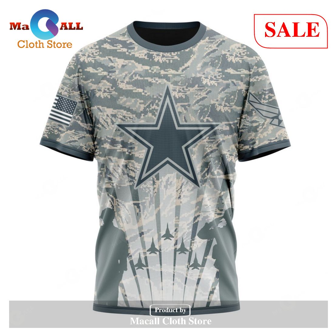 SALE] Personalized NFL Dallas Cowboys Honor US Air Force Veterans Hoodie  Sweatshirt 3D LIMITED EDITION - Macall Cloth Store - Destination for  fashionistas