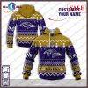 [SALE] NFL Personalized Name Xmas Atlanta Falcons Hoodie Sweatshirt 3D LIMITED EDITION