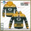 [SALE] NFL Personalized Name Xmas Detroit Lions Hoodie Sweatshirt 3D LIMITED EDITION