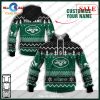 [SALE] NFL Personalized Name Xmas New York Giants Hoodie Sweatshirt 3D LIMITED EDITION