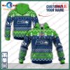 [SALE] NFL Personalized Name Xmas San Francisco 49ers Hoodie Sweatshirt 3D LIMITED EDITION