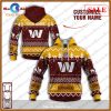 [SALE] NFL Personalized Name Xmas Arizona Cardinals Hoodie Sweatshirt 3D LIMITED EDITION