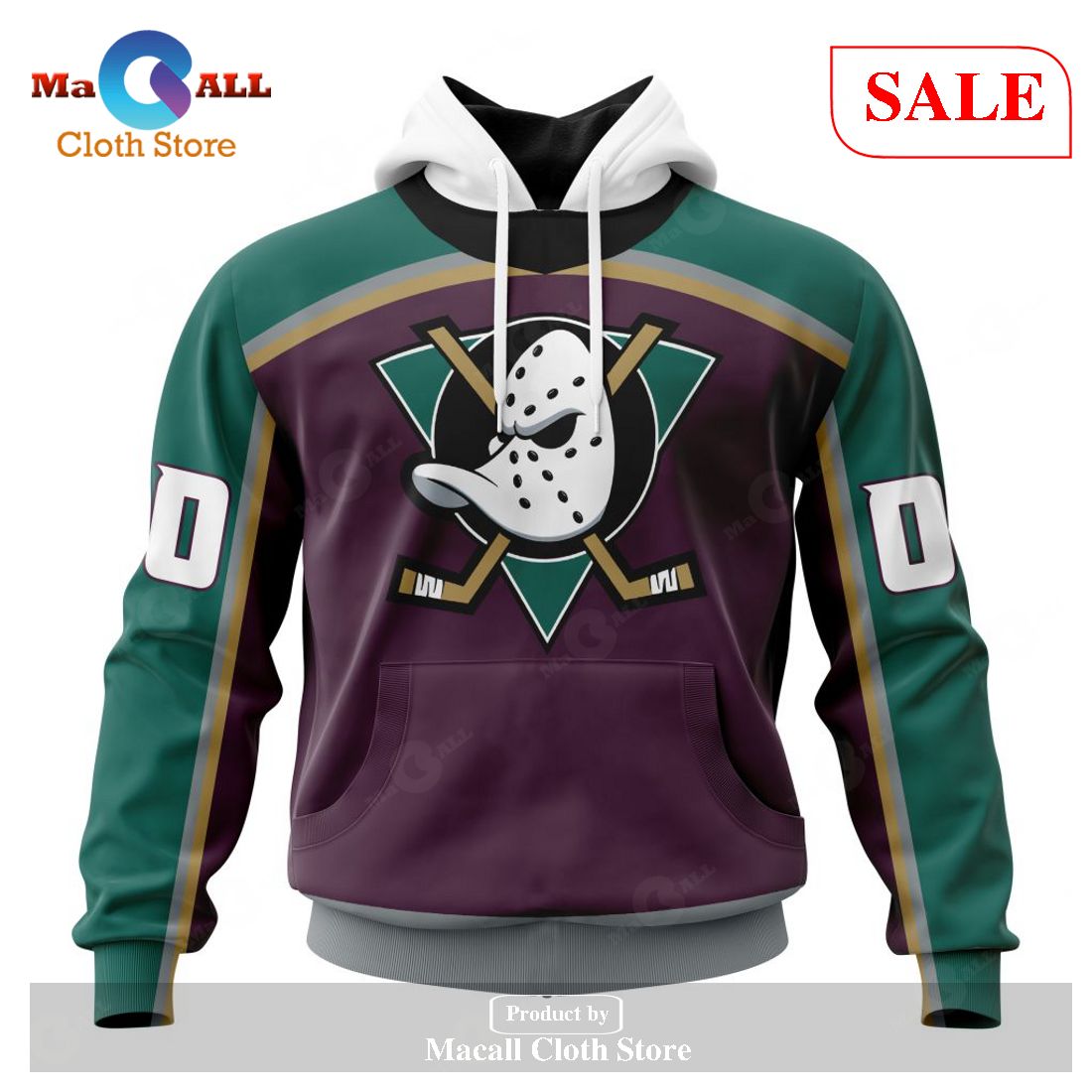 Personalized NHL Anaheim Ducks Special Reverse Retro Redesign Hoodie 3D -  Bring Your Ideas, Thoughts And Imaginations Into Reality Today