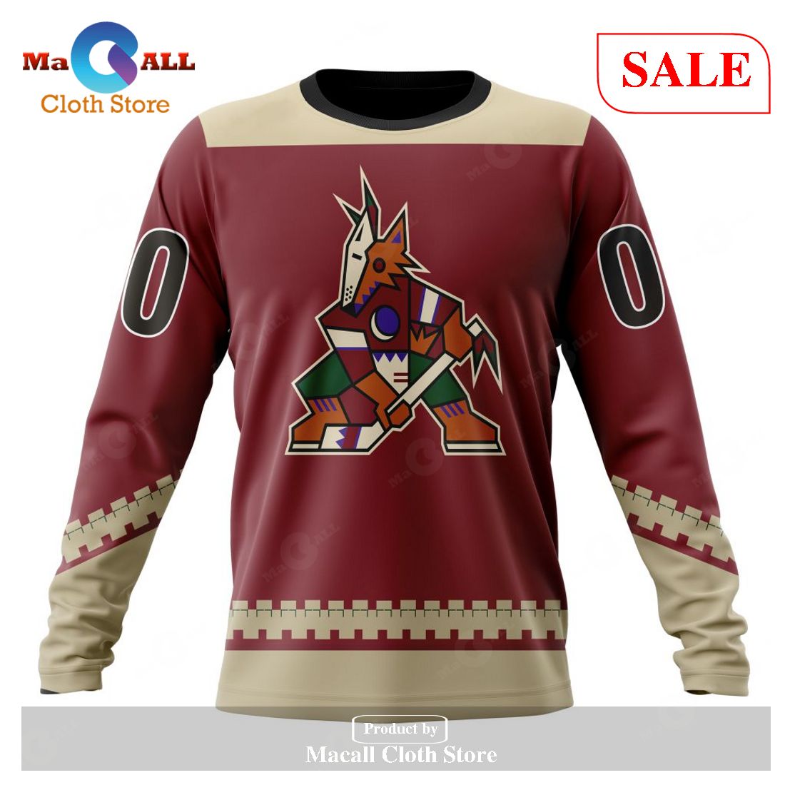 Personalized NHL Arizona Coyotes Special Reverse Retro Redesign Shirt  Hoodie 3D - Bring Your Ideas, Thoughts And Imaginations Into Reality Today