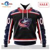 [SALE] Personalized NHL Columbus Blue Jackets Special Christmas Apparel Hoodie Sweatshirt 3D LIMITED EDITION