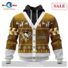 [SALE] Personalized NHL Pittsburgh Penguins – Specialized Unisex For Hockey Fights Cancer Hoodie Sweatshirt 3D LIMITED EDITION