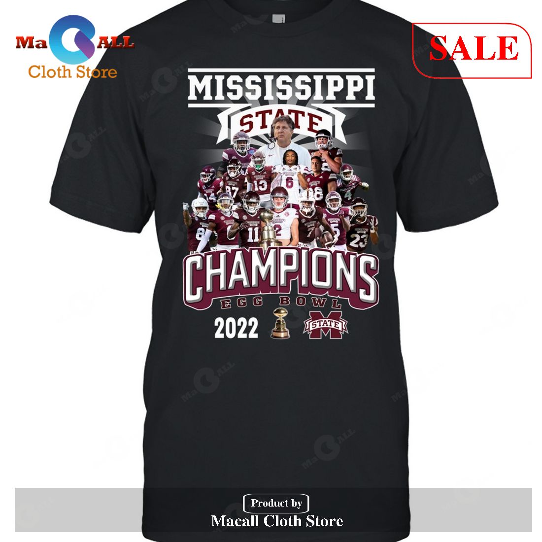 [SALE] Egg Bowl Mississippi State Bulldogs-Unisex T-Shirt LIMITED EDITION