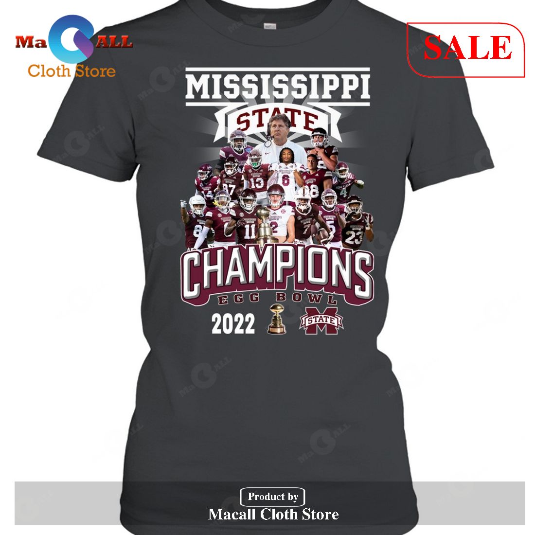 [SALE] Egg Bowl Mississippi State Bulldogs-Unisex T-Shirt LIMITED EDITION
